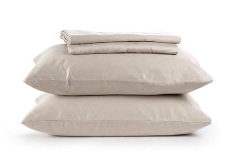 Sachi Home - Dune Sateen Bedding - 1 Fitted, 1 Flt and 2 Pillowcases