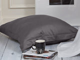 Sachi Home - Gray Sateen Bedding - 1 Euro Sham