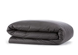 Sachi Home - Gray Sateen Duvet Cover