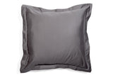 Sachi Home - Gray Sateen Euro Shams
