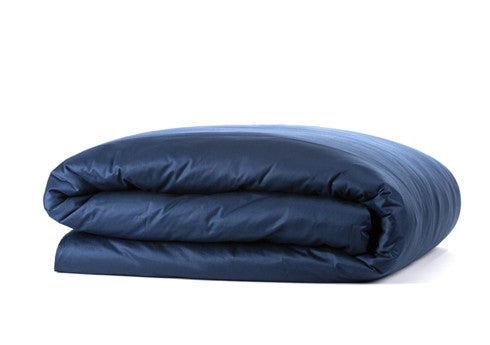 Sachi Home - Navy Sateen Duvet Cover