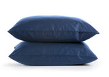 Sachi Home - Navy Sateen Pillowcases