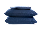 Sachi Home - Navy Sateen Sheet Set