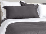 Sachi Home - Gray Sateen Bedding - 1 Sateen Sham