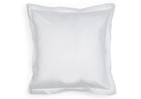 Sachi Home - White Sateen Bedding - 1 Euro Sham
