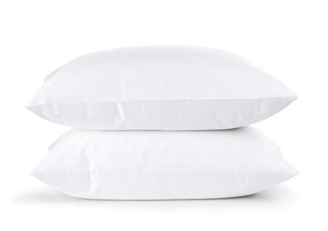 Sachi Home - White Sateen Bedding - Set of 2 Pillowcases