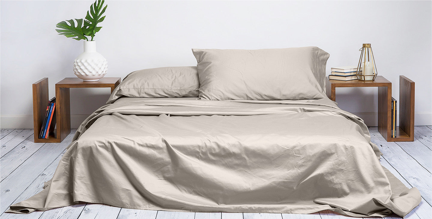 GREAT SLEEP STARTS WITH GREAT SHEETS